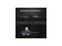 Audibax Pro Silver Black 1m Audibax Pro Silver Black 1m